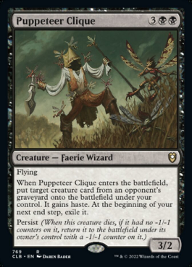 Puppeteer Clique [Commander Legends: Battle for Baldur's Gate] | Card Merchant Takapuna