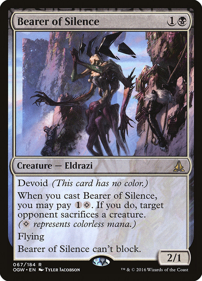 Bearer of Silence [Oath of the Gatewatch] | Card Merchant Takapuna