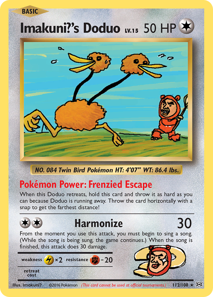 Imakuni?'s Doduo (112/108) [XY: Evolutions] | Card Merchant Takapuna