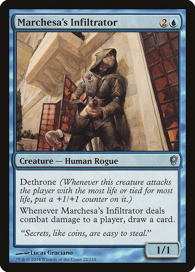 Marchesa's Infiltrator [Conspiracy] | Card Merchant Takapuna