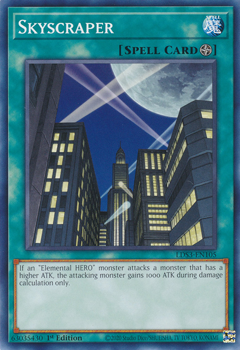 Skyscraper [LDS3-EN105] Common | Card Merchant Takapuna