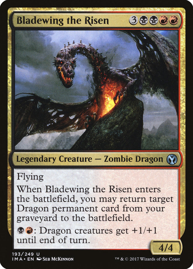 Bladewing the Risen [Iconic Masters] | Card Merchant Takapuna