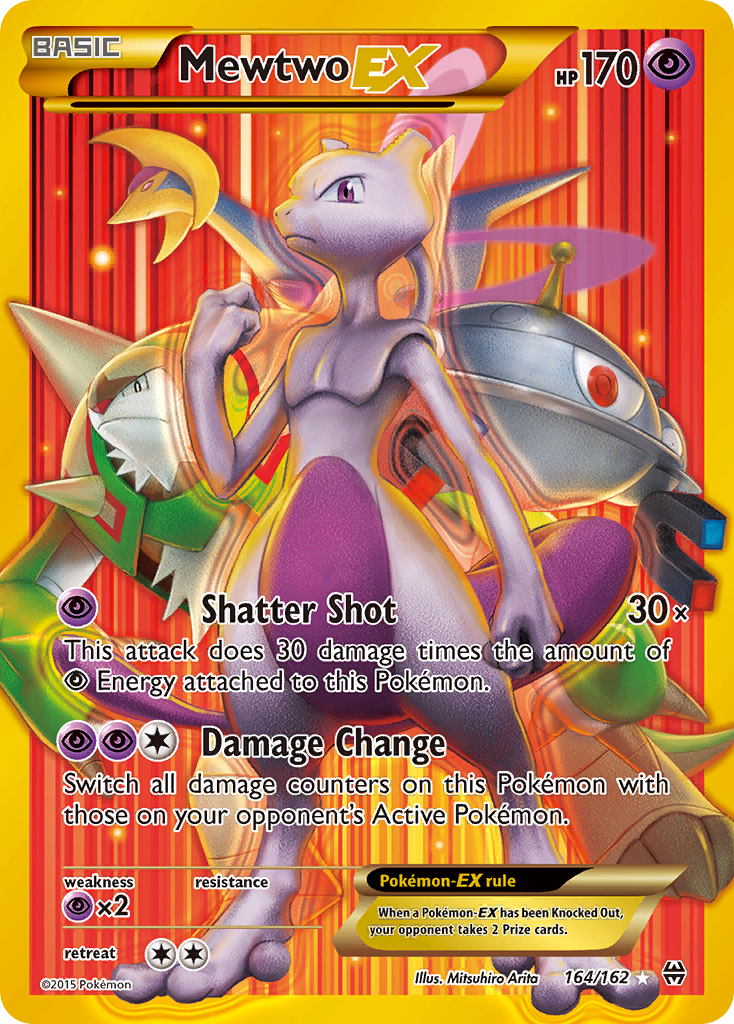 Mewtwo EX (164/162) [XY: BREAKthrough] | Card Merchant Takapuna