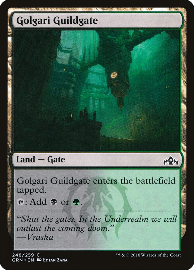 Golgari Guildgate (248/259) [Guilds of Ravnica] | Card Merchant Takapuna