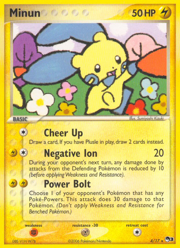 Minun (4/17) [POP Series 3] | Card Merchant Takapuna