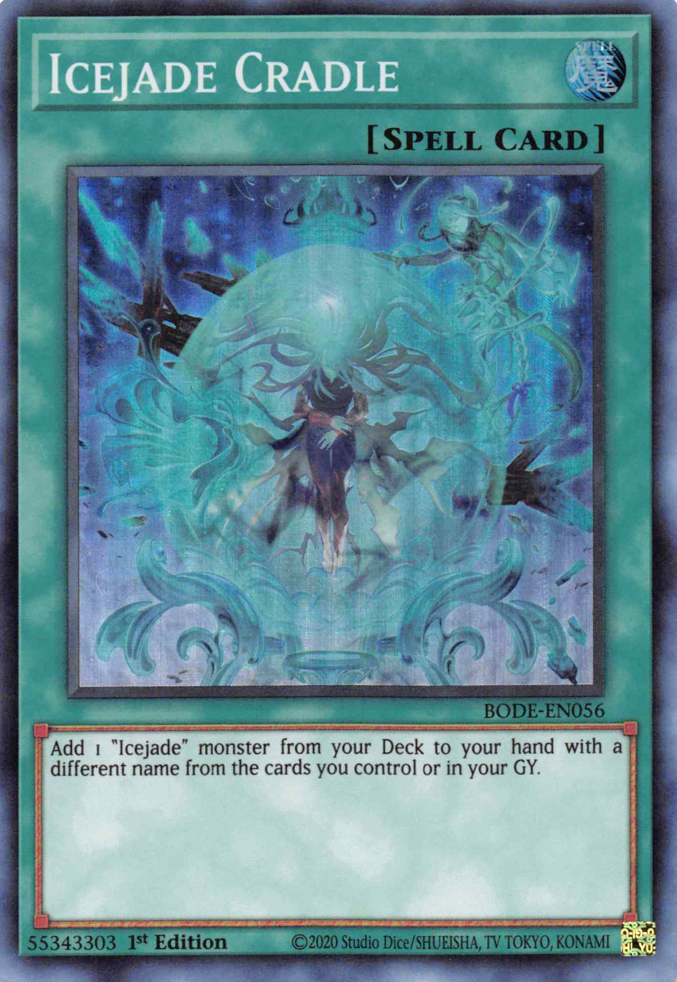 Icejade Cradle [BODE-EN056] Super Rare | Card Merchant Takapuna