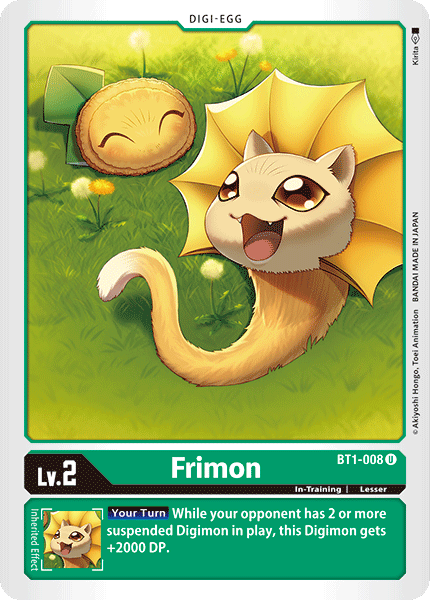 Frimon [BT1-008] [Release Special Booster Ver.1.0] | Card Merchant Takapuna