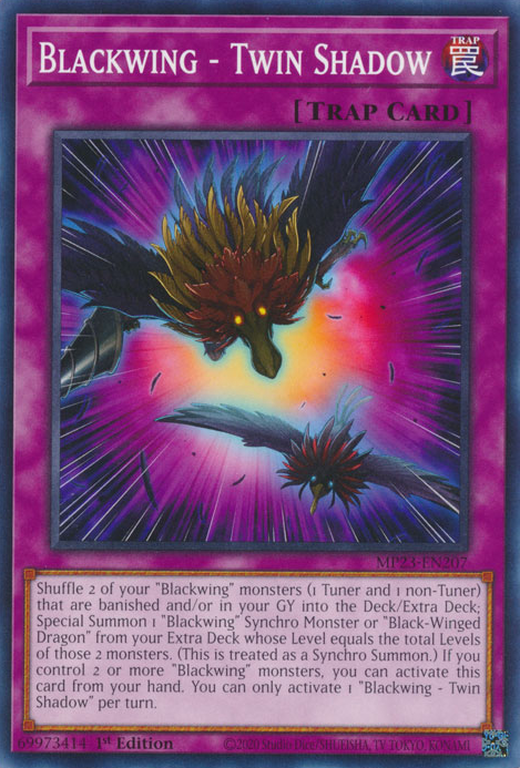 Blackwing - Twin Shadow [MP23-EN207] Common | Card Merchant Takapuna