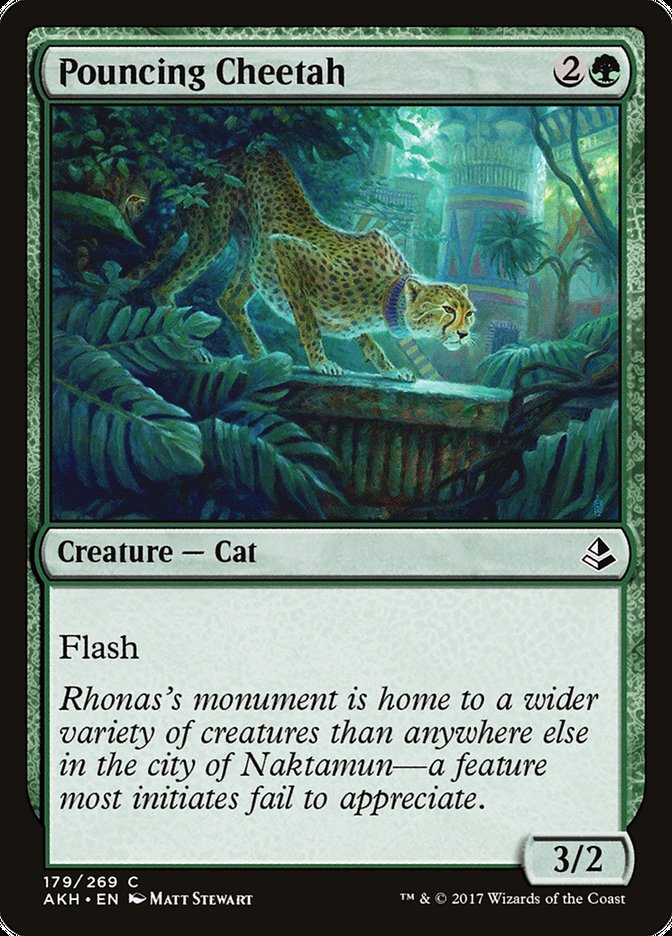 Pouncing Cheetah [Amonkhet] | Card Merchant Takapuna