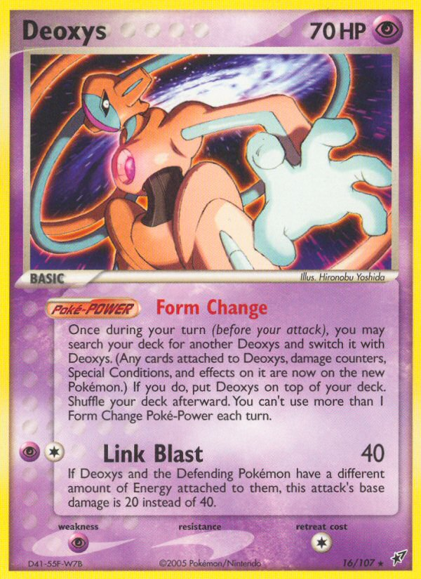 Deoxys (16/107) [EX: Deoxys] | Card Merchant Takapuna