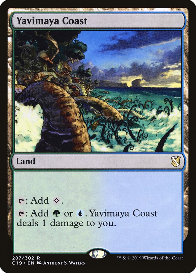 Yavimaya Coast [Commander 2019] | Card Merchant Takapuna