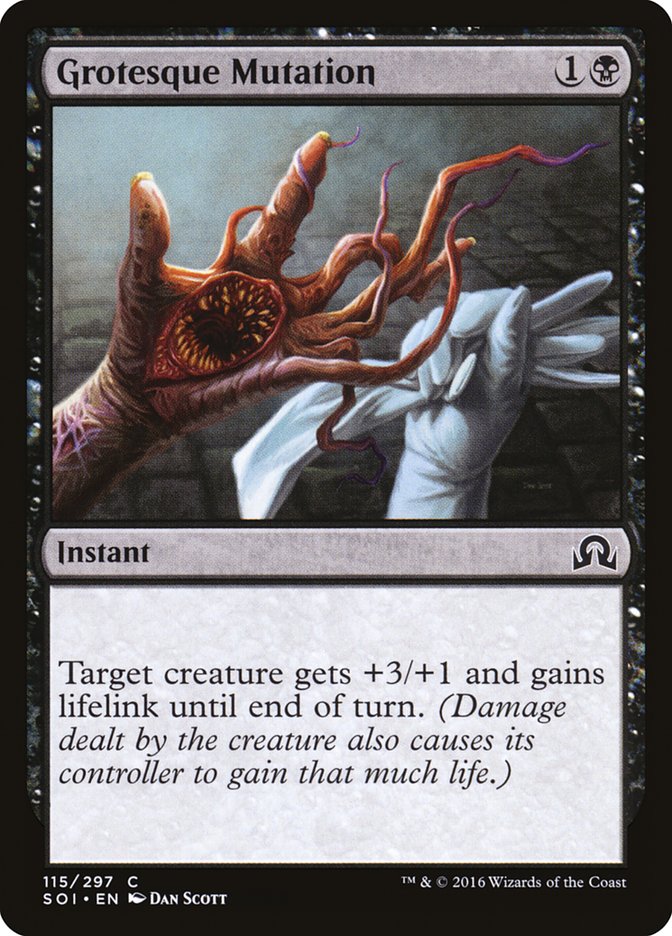 Grotesque Mutation [Shadows over Innistrad] | Card Merchant Takapuna