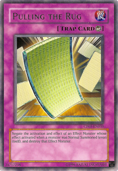 Pulling the Rug [CP05-EN010] Rare | Card Merchant Takapuna