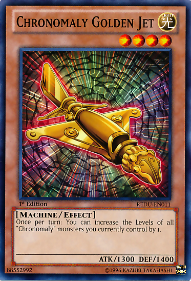 Chronomaly Golden Jet [REDU-EN011] Common | Card Merchant Takapuna