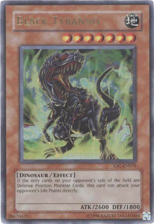 Black Tyranno [IOC-EN075] Ultra Rare | Card Merchant Takapuna