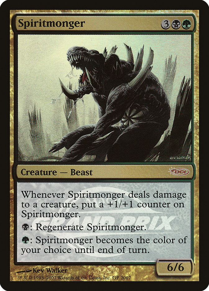 Spiritmonger (Grand Prix) [Grand Prix Promos] | Card Merchant Takapuna