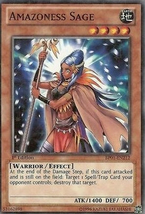 Amazoness Sage [BP01-EN212] Starfoil Rare | Card Merchant Takapuna