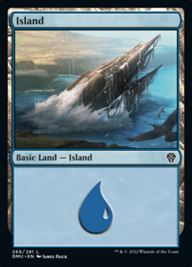 Island (266) [Dominaria United] | Card Merchant Takapuna