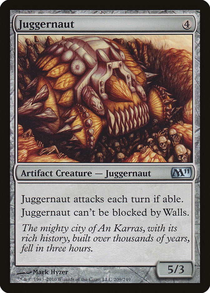 Juggernaut [Magic 2011] | Card Merchant Takapuna