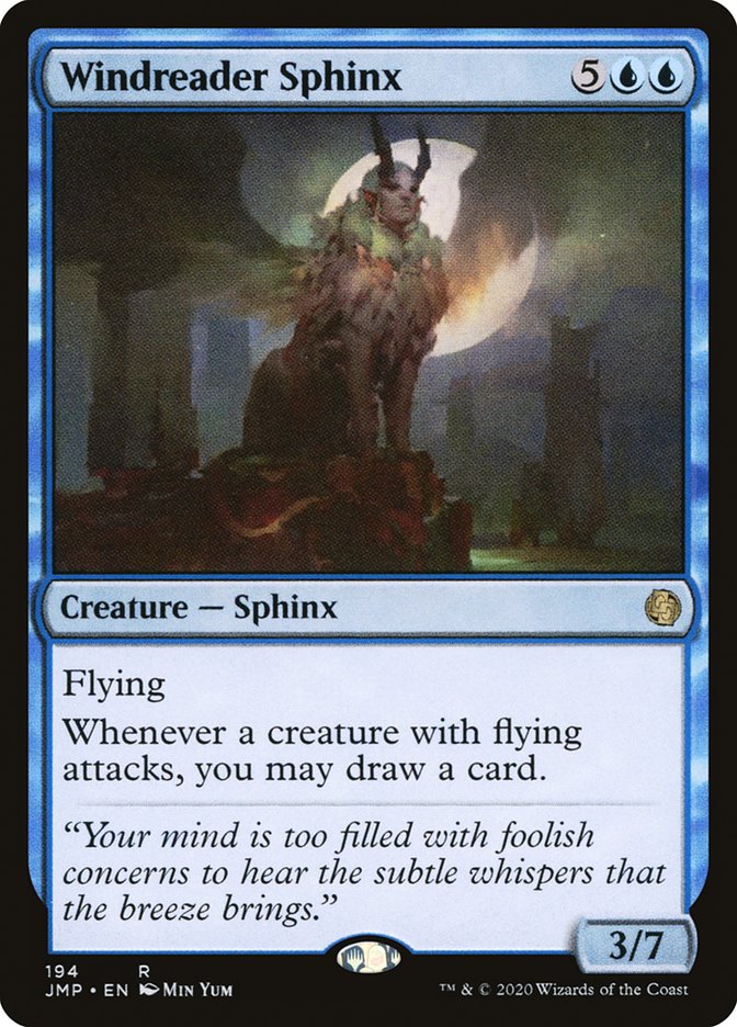 Windreader Sphinx [Jumpstart] | Card Merchant Takapuna