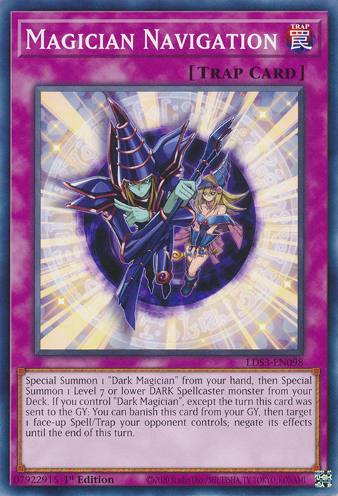 Magician Navigation [LDS3-EN098] Common | Card Merchant Takapuna