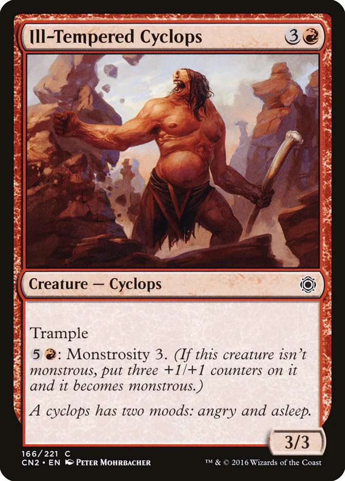 Ill-Tempered Cyclops [Conspiracy: Take the Crown] | Card Merchant Takapuna