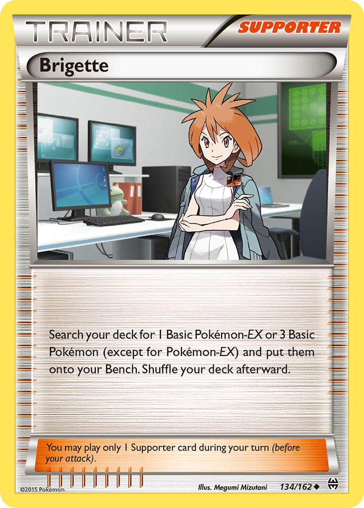 Brigette (134/162) [XY: BREAKthrough] | Card Merchant Takapuna