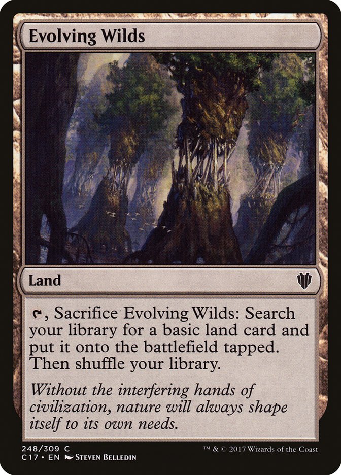 Evolving Wilds [Commander 2017] | Card Merchant Takapuna