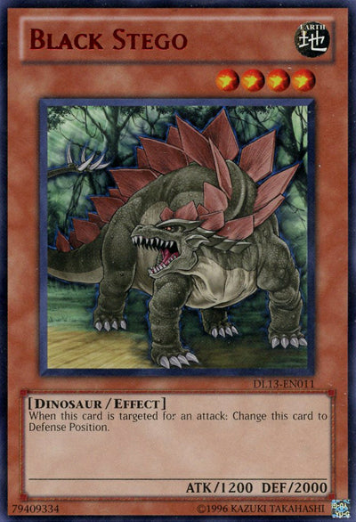 Black Stego (Red) [DL13-EN011] Rare | Card Merchant Takapuna