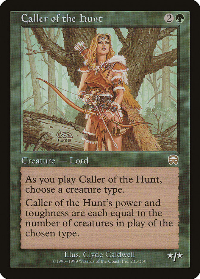 Caller of the Hunt [Mercadian Masques] | Card Merchant Takapuna