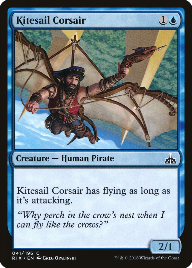 Kitesail Corsair [Rivals of Ixalan] | Card Merchant Takapuna