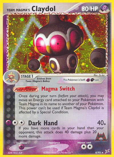 Team Magma's Claydol (8/95) [EX: Team Magma vs Team Aqua] | Card Merchant Takapuna