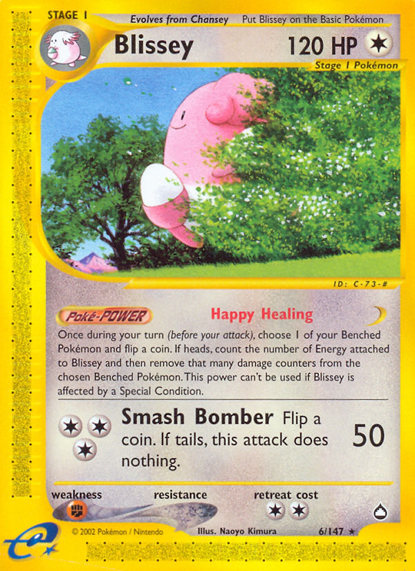 Blissey (6/147) [Aquapolis] | Card Merchant Takapuna