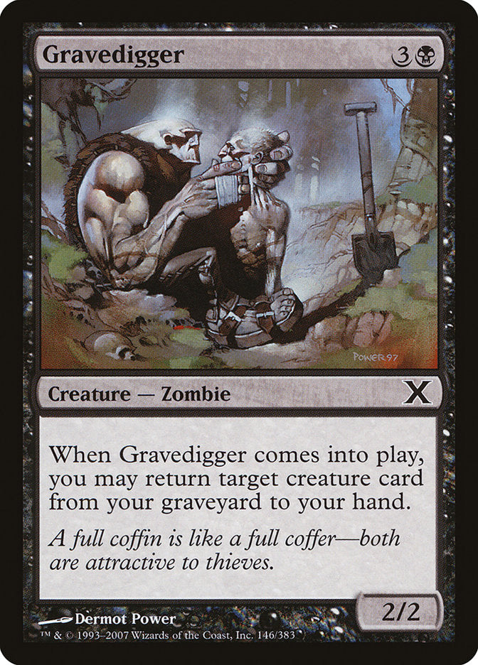 Gravedigger [Tenth Edition] | Card Merchant Takapuna