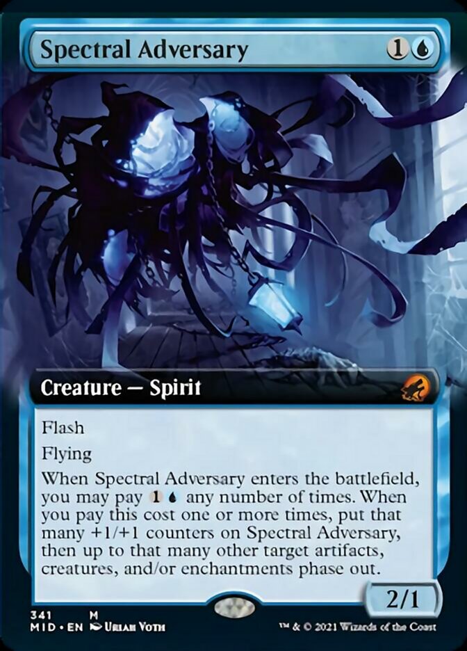 Spectral Adversary (Extended Art) [Innistrad: Midnight Hunt] | Card Merchant Takapuna