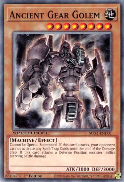 Ancient Gear Golem [SGX1-END01] Common | Card Merchant Takapuna