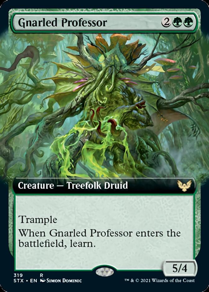 Gnarled Professor (Extended Art) [Strixhaven: School of Mages] | Card Merchant Takapuna