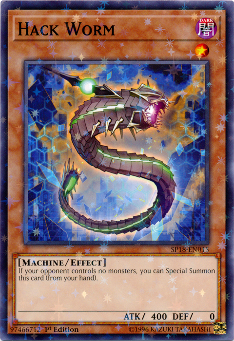 Hack Worm [SP18-EN015] Starfoil Rare | Card Merchant Takapuna