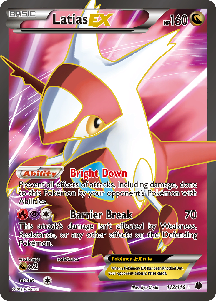 Latias EX (112/116) [Black & White: Plasma Freeze] | Card Merchant Takapuna