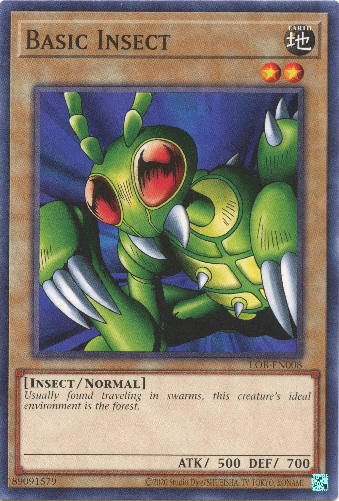 Basic Insect (25th Anniversary) [LOB-EN008] Common | Card Merchant Takapuna