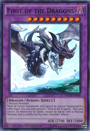 First of the Dragons (SE) [NECH-ENS08] Super Rare | Card Merchant Takapuna