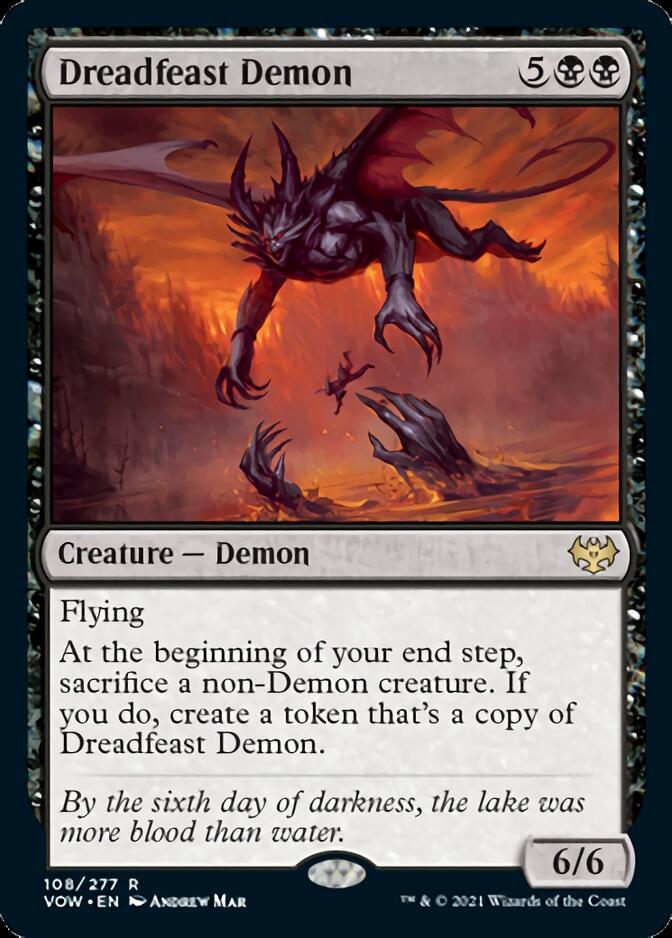 Dreadfeast Demon [Innistrad: Crimson Vow] | Card Merchant Takapuna