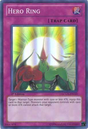 Hero Ring [LCGX-EN110] Super Rare | Card Merchant Takapuna