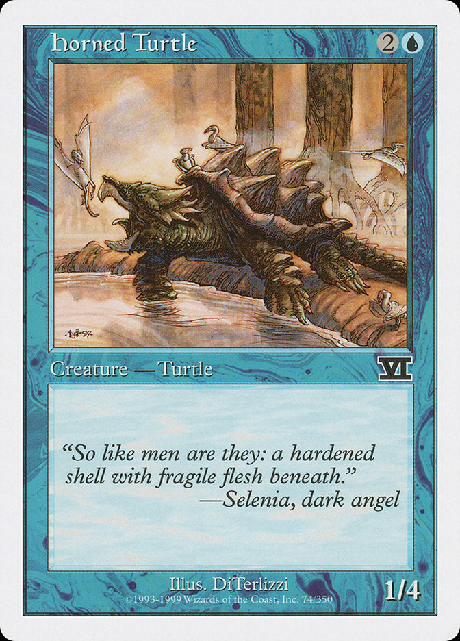 Horned Turtle [Classic Sixth Edition] | Card Merchant Takapuna