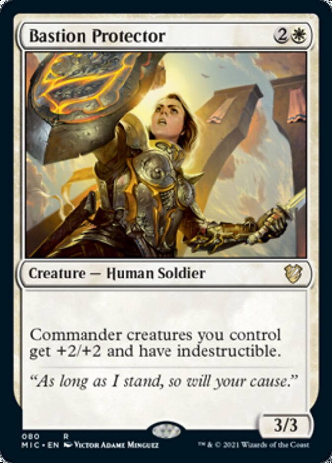 Bastion Protector [Innistrad: Midnight Hunt Commander] | Card Merchant Takapuna