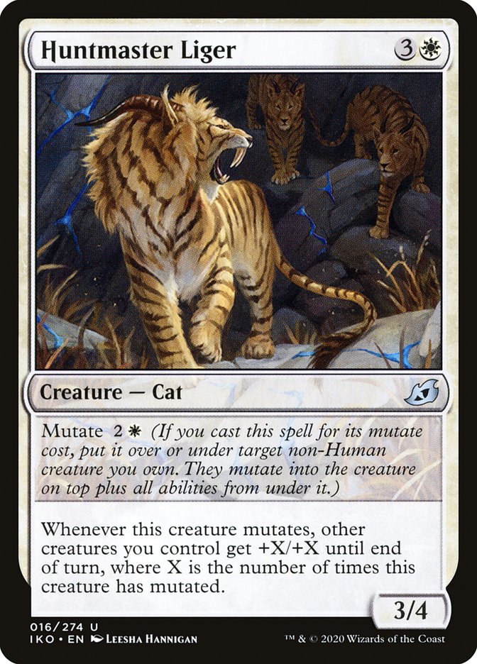 Huntmaster Liger [Ikoria: Lair of Behemoths] | Card Merchant Takapuna