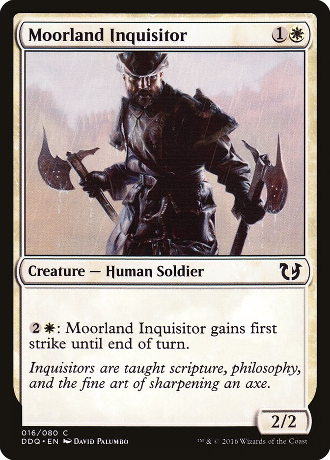 Moorland Inquisitor [Duel Decks: Blessed vs. Cursed] | Card Merchant Takapuna