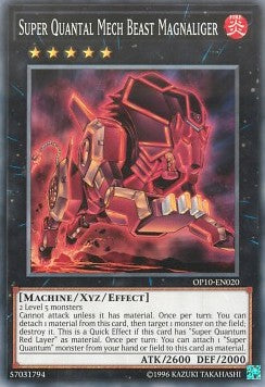 Super Quantal Mech Beast Magnaliger [OP10-EN020] Common | Card Merchant Takapuna