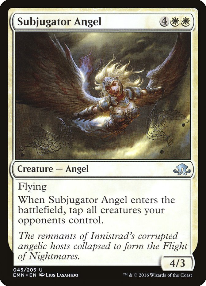 Subjugator Angel [Eldritch Moon] | Card Merchant Takapuna