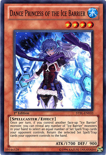 Dance Princess of the Ice Barrier [STBL-EN033] Super Rare | Card Merchant Takapuna